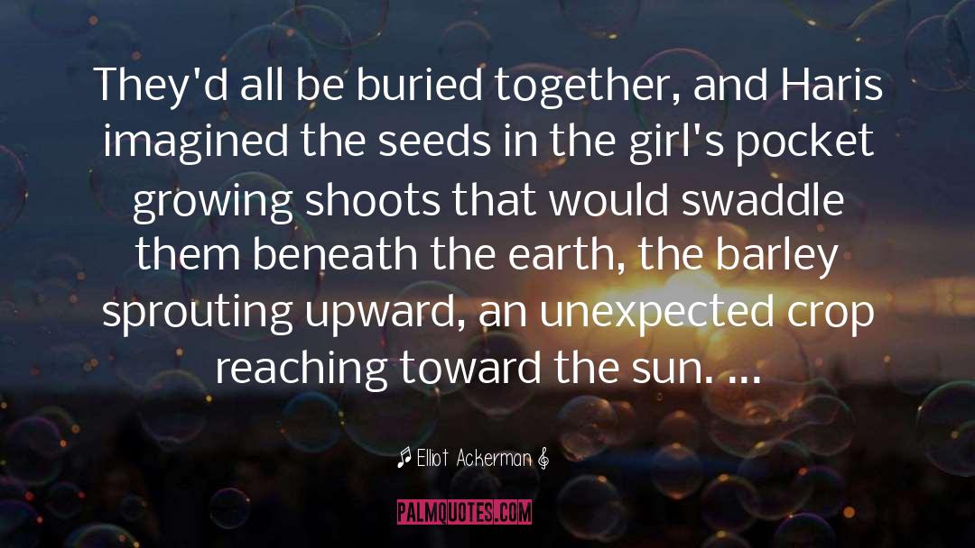 Elliot Ackerman Quotes: They'd all be buried together,