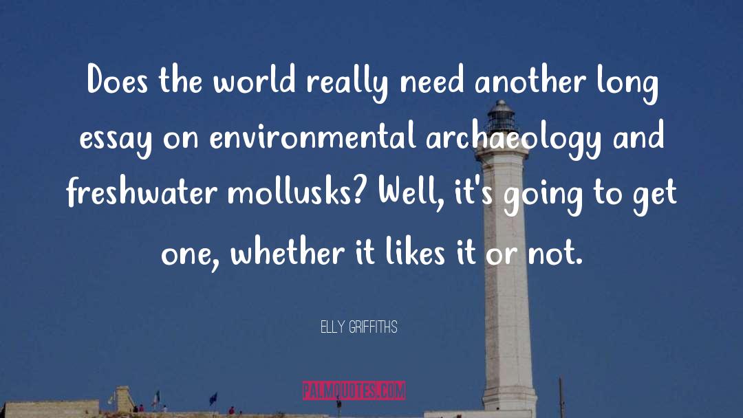 Elly Griffiths Quotes: Does the world really need