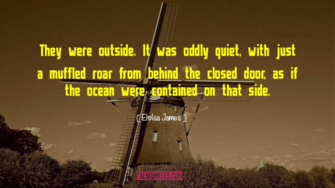 Eloisa James Quotes: They were outside. It was