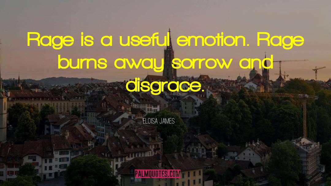 Eloisa James Quotes: Rage is a useful emotion.