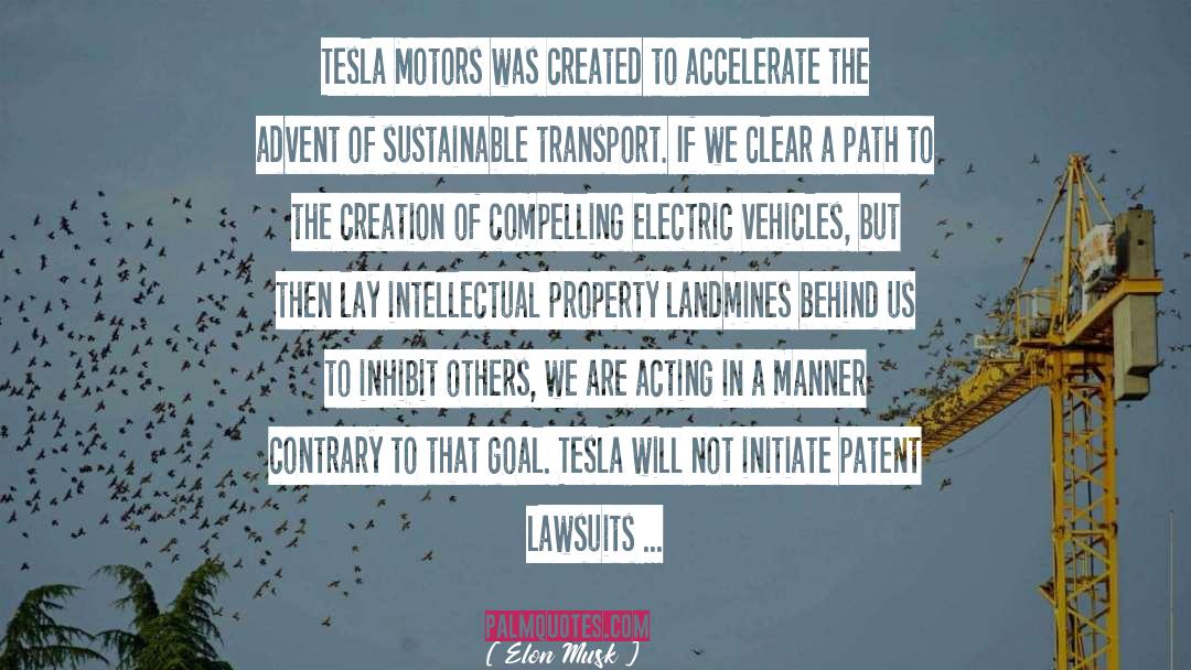 Elon Musk Quotes: Tesla Motors was created to