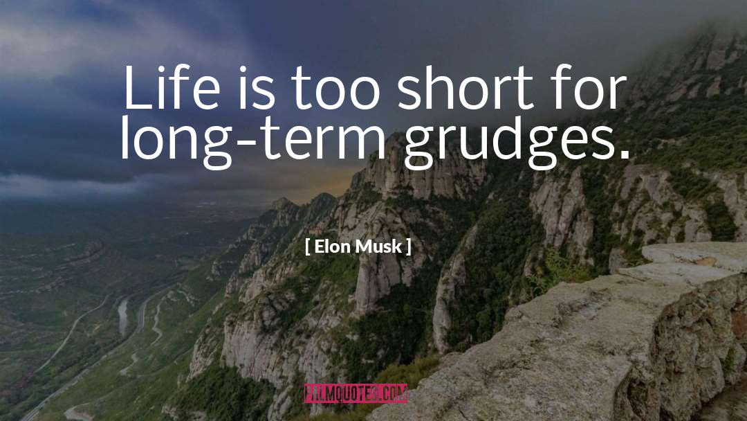 Elon Musk Quotes: Life is too short for