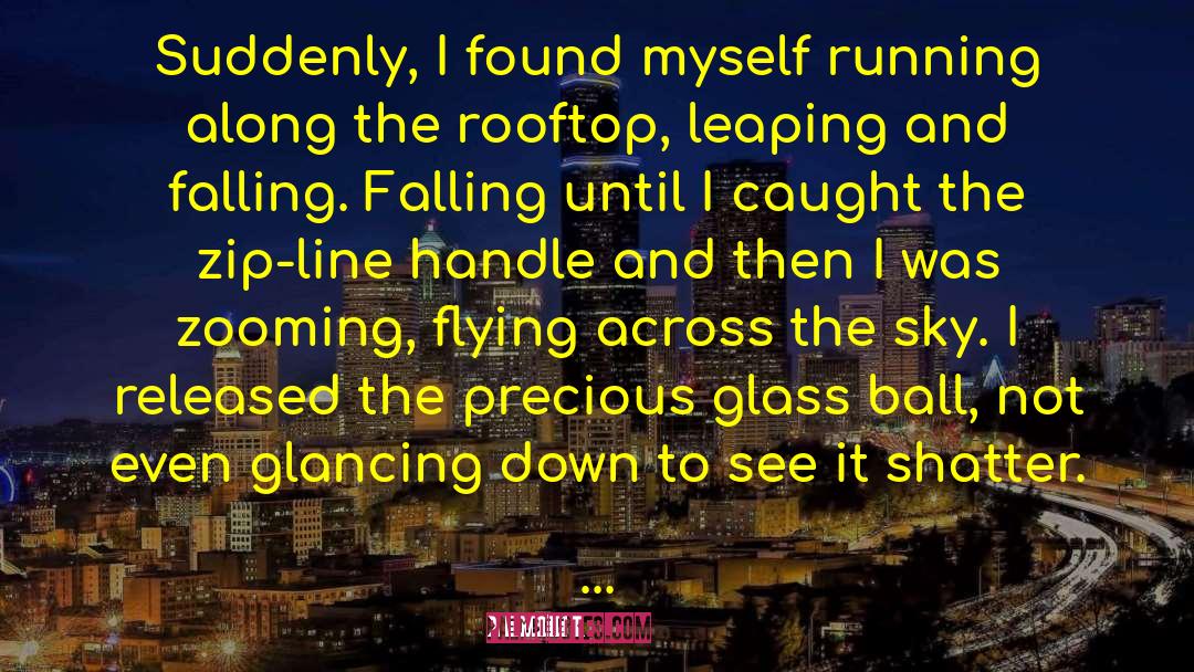 Embee Quotes: Suddenly, I found myself running