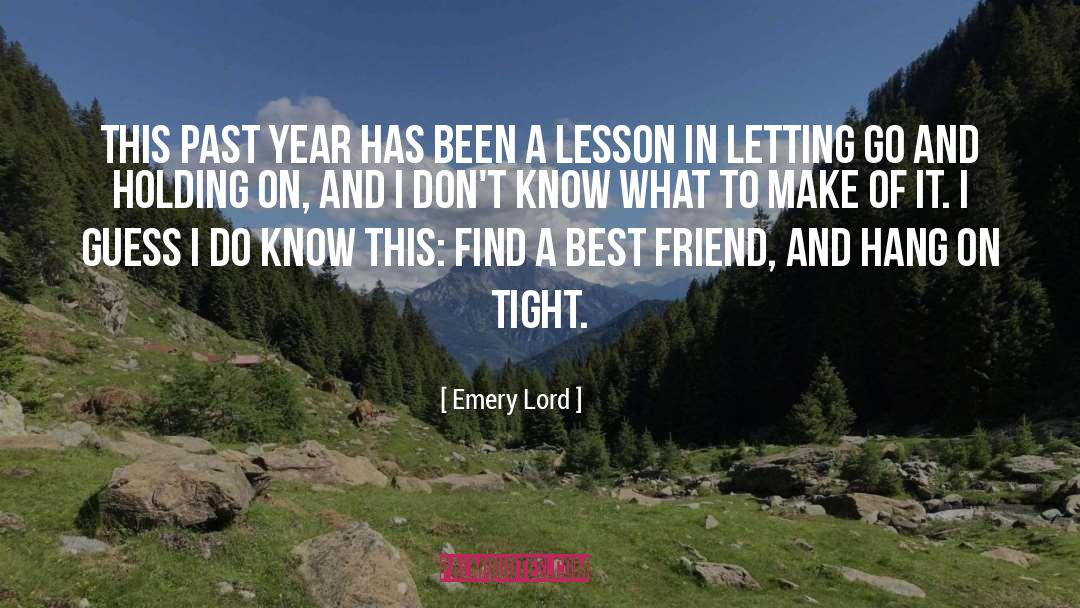 Emery Lord Quotes: This past year has been