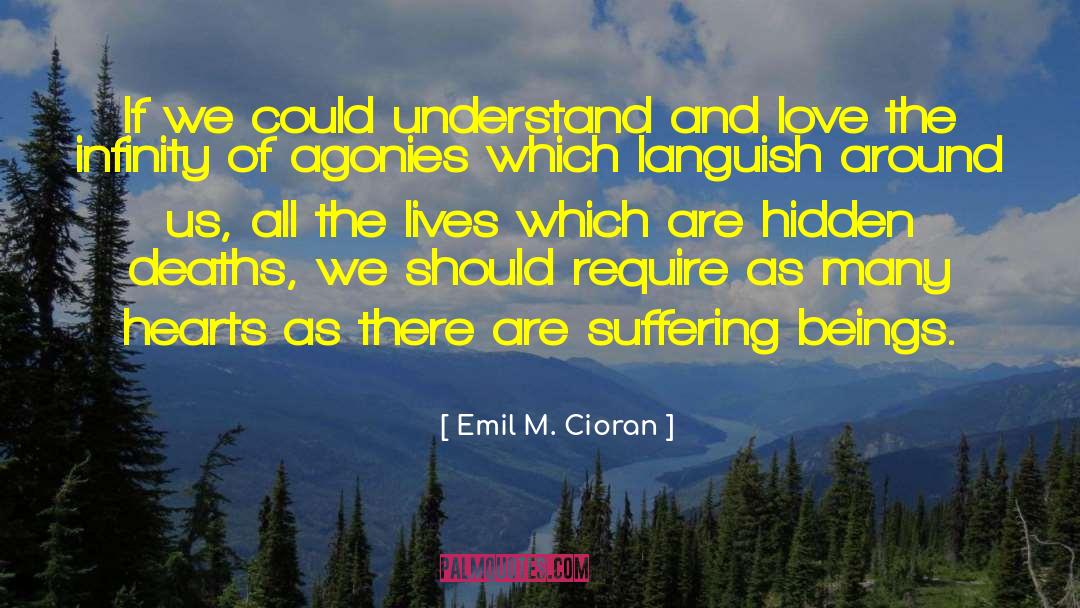 Emil M. Cioran Quotes: If we could understand and