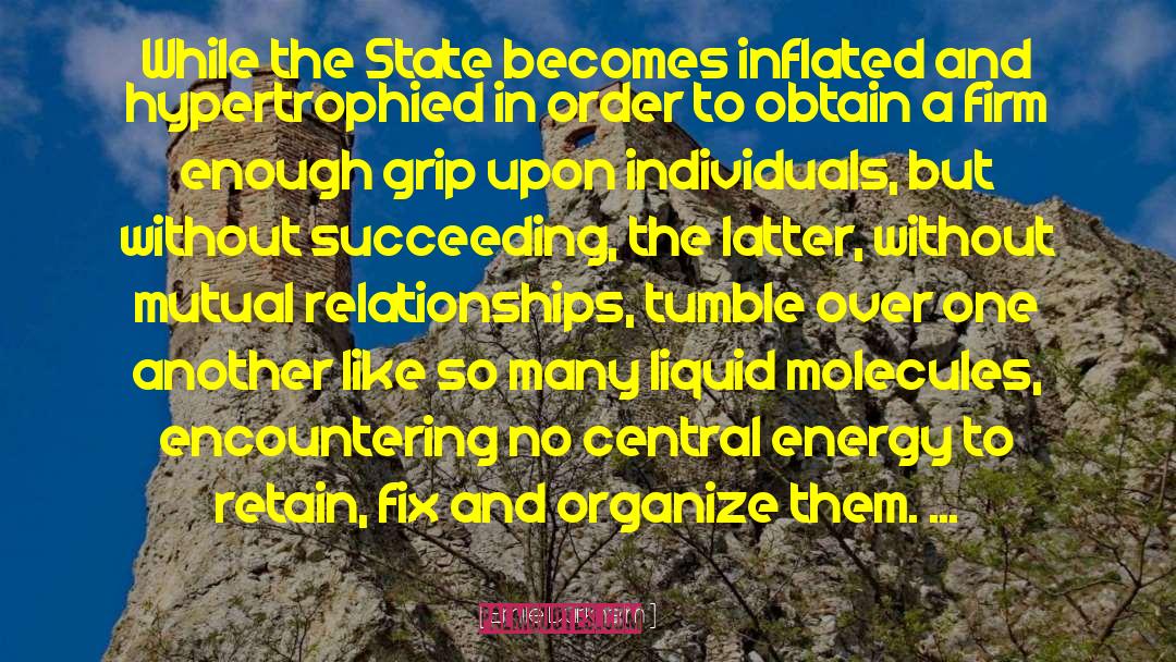 Emile Durkheim Quotes: While the State becomes inflated