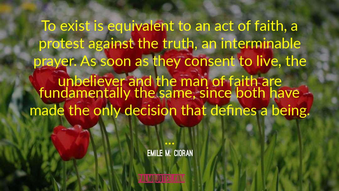 Emile M. Cioran Quotes: To exist is equivalent to