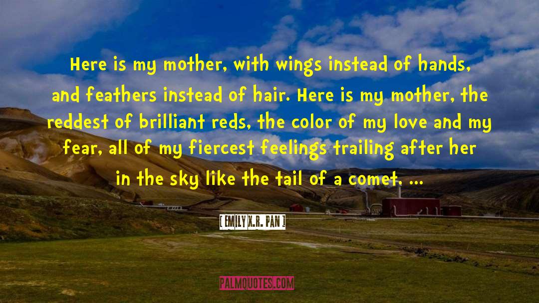 Emily X.R. Pan Quotes: Here is my mother, with