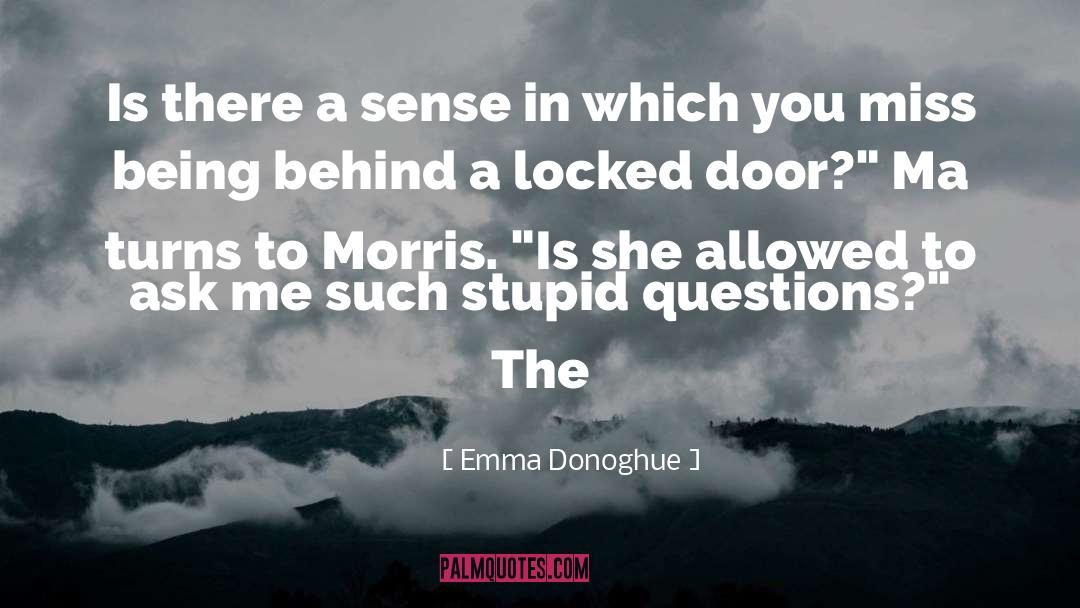 Emma Donoghue Quotes: Is there a sense in