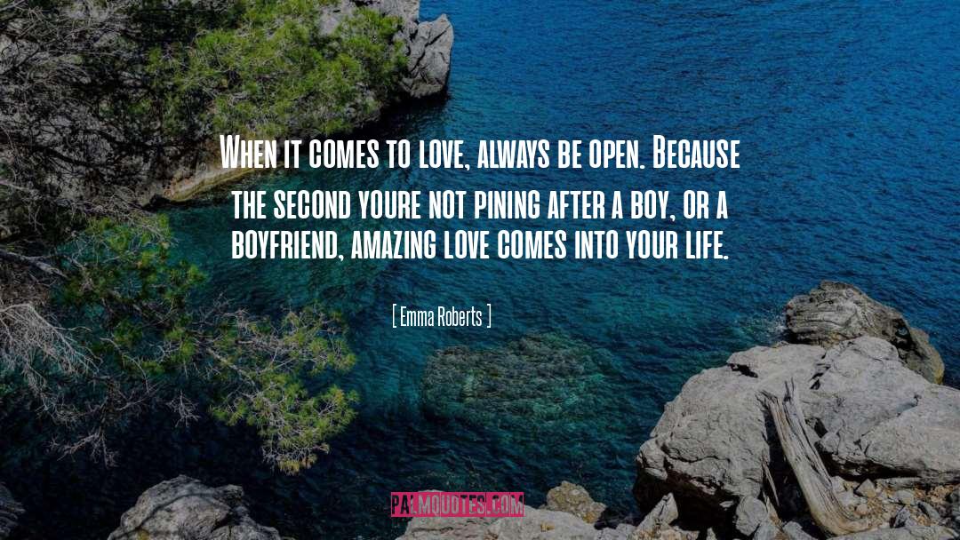 Emma Roberts Quotes: When it comes to love,