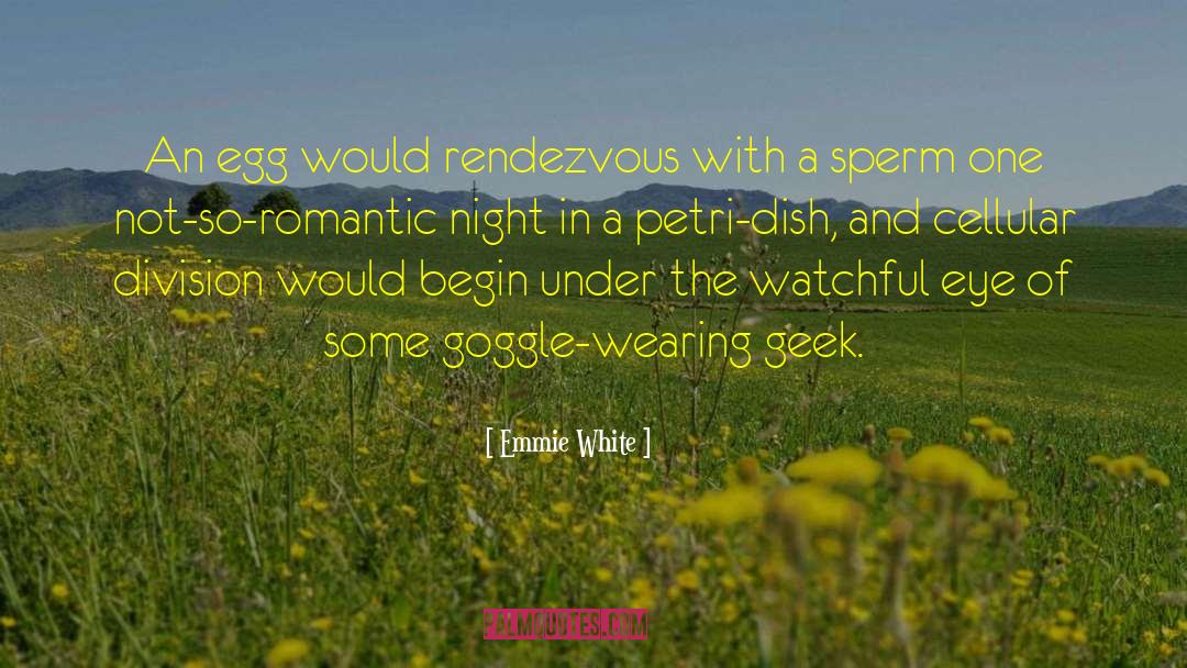 Emmie White Quotes: An egg would rendezvous with