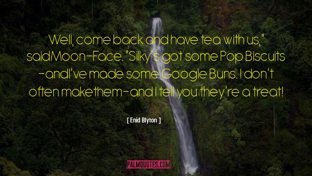 Enid Blyton Quotes: Well, come back and have