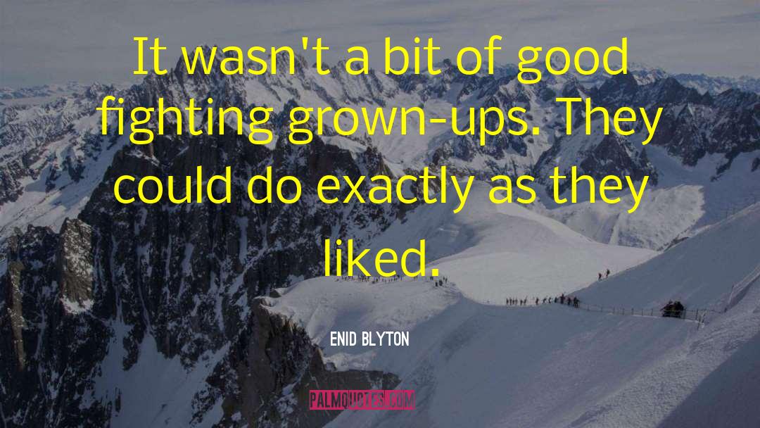 Enid Blyton Quotes: It wasn't a bit of