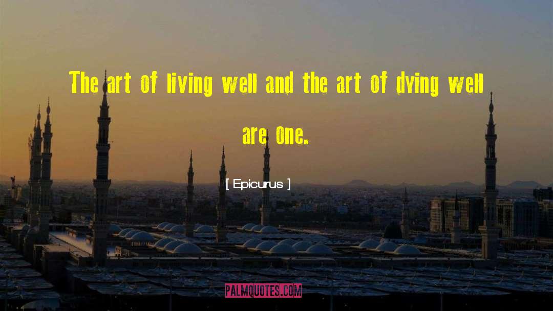 Epicurus Quotes: The art of living well