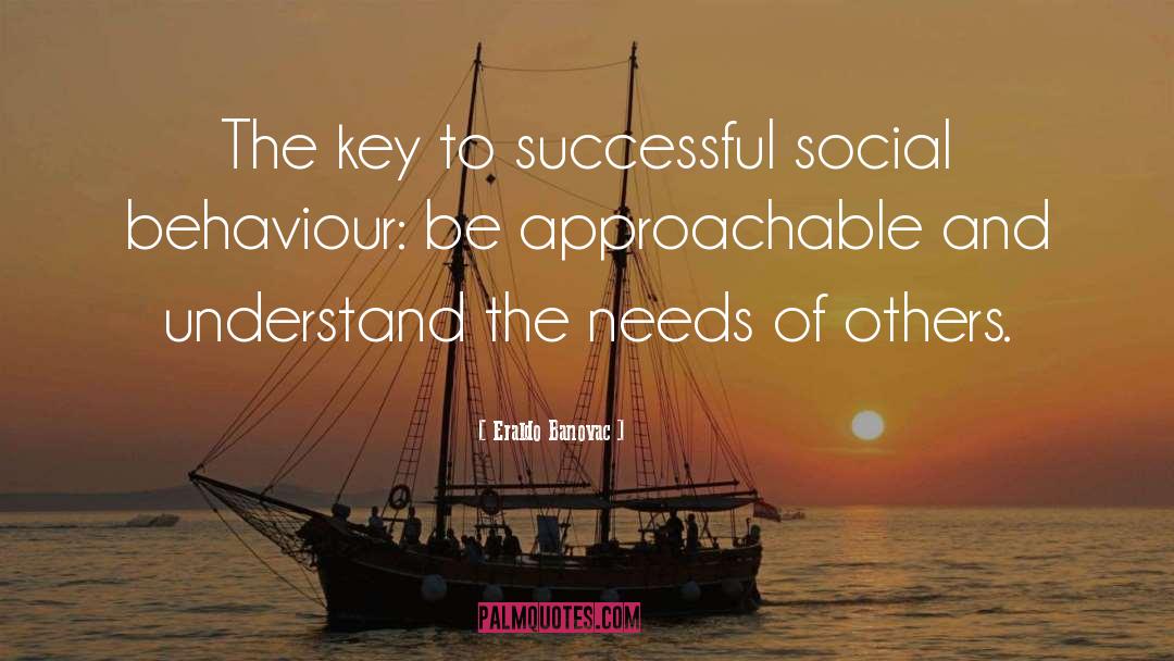 Eraldo Banovac Quotes: The key to successful social