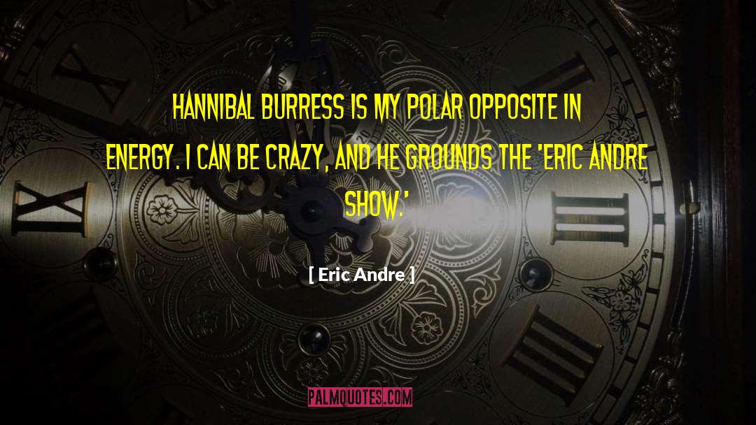 Eric Andre Quotes: Hannibal Burress is my polar