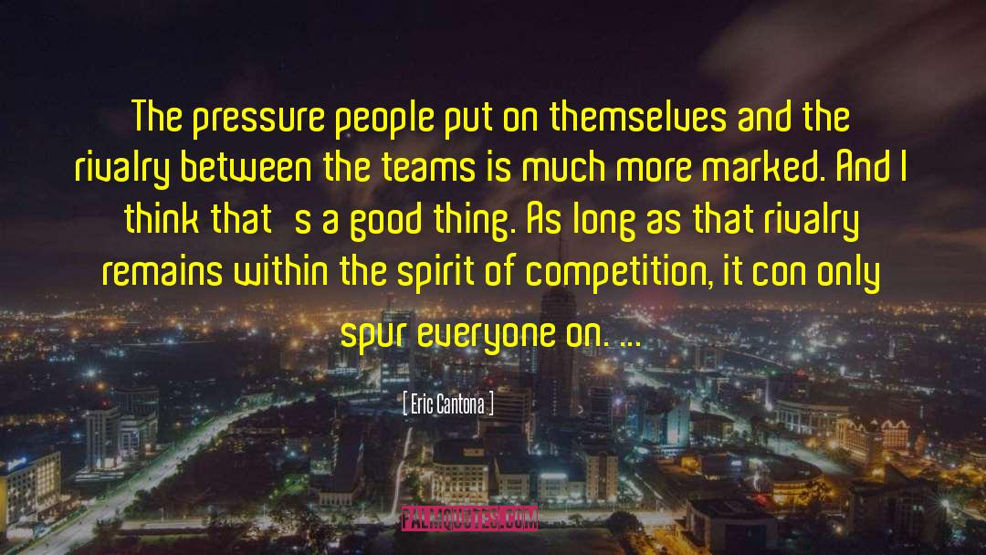 Eric Cantona Quotes: The pressure people put on