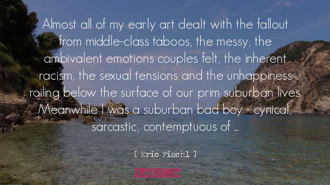 Eric Fischl Quotes: Almost all of my early