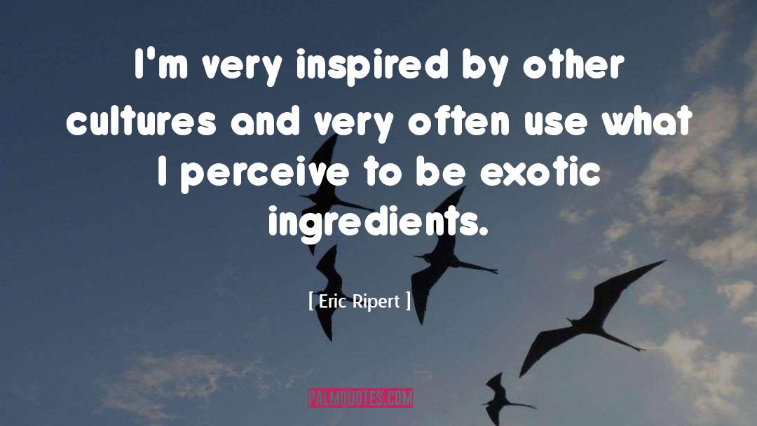 Eric Ripert Quotes: I'm very inspired by other