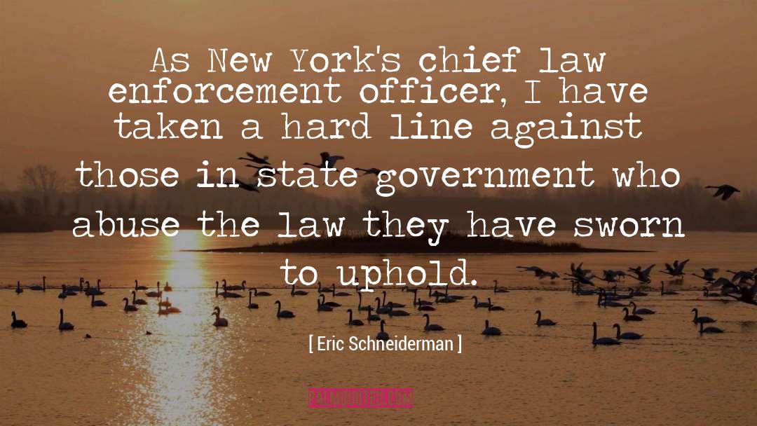 Eric Schneiderman Quotes: As New York's chief law
