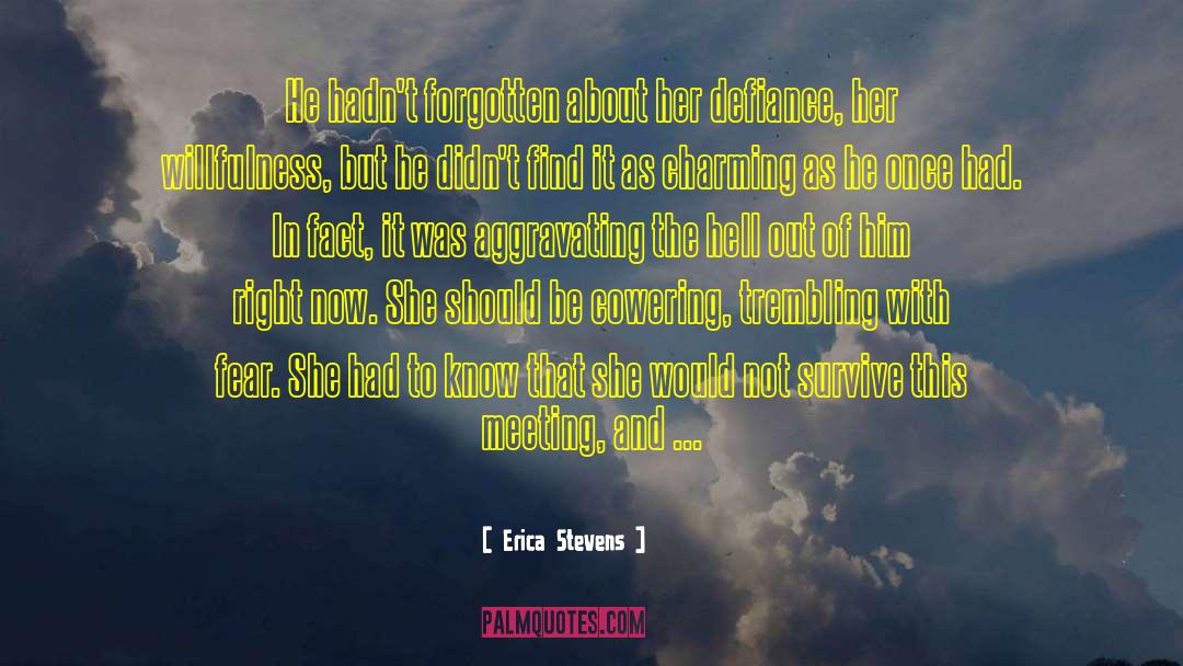 Erica Stevens Quotes: He hadn't forgotten about her