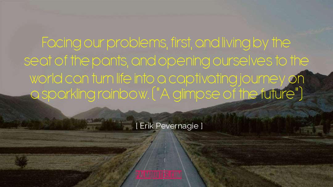 Erik Pevernagie Quotes: Facing our problems, first, and