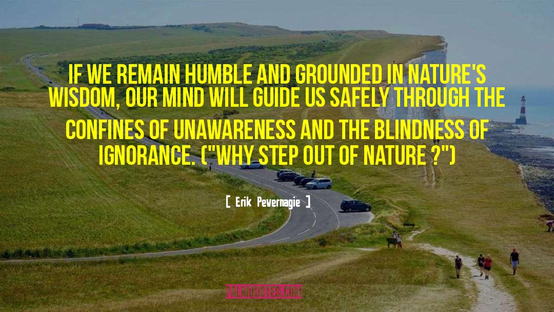 Erik Pevernagie Quotes: If we remain humble and