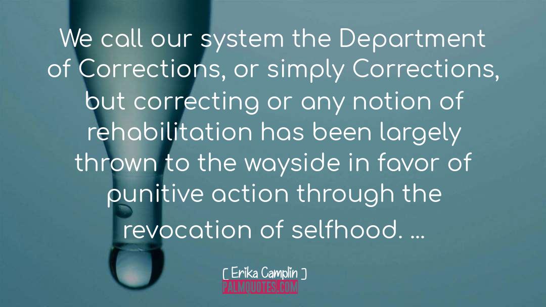 Erika Camplin Quotes: We call our system the