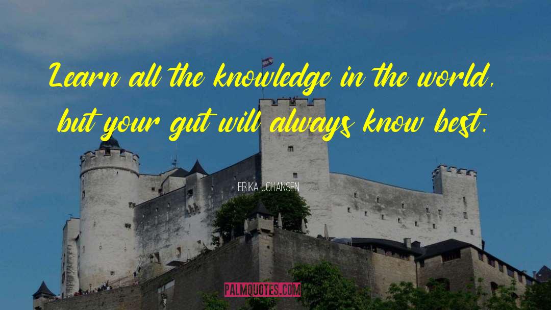 Erika Johansen Quotes: Learn all the knowledge in