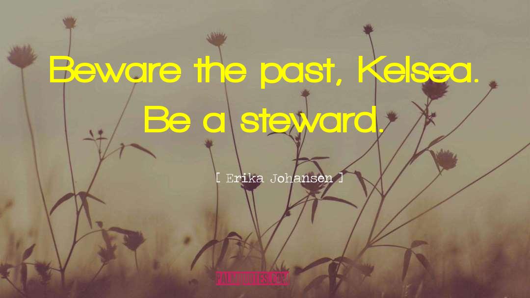Erika Johansen Quotes: Beware the past, Kelsea. Be