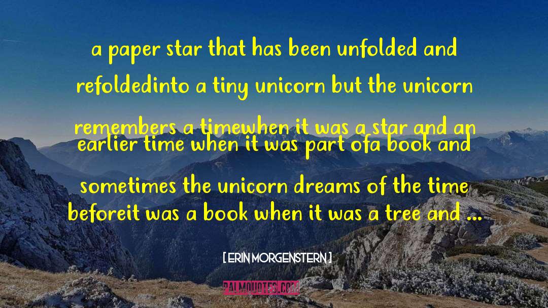 Erin Morgenstern Quotes: a paper star that has