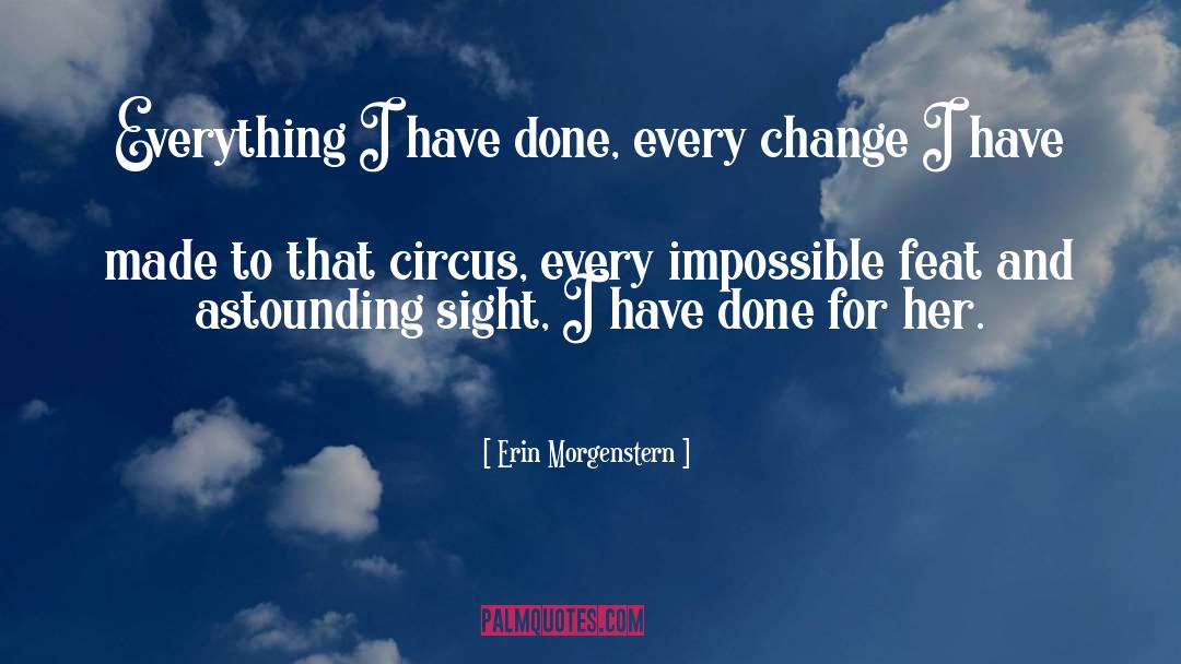 Erin Morgenstern Quotes: Everything I have done, every