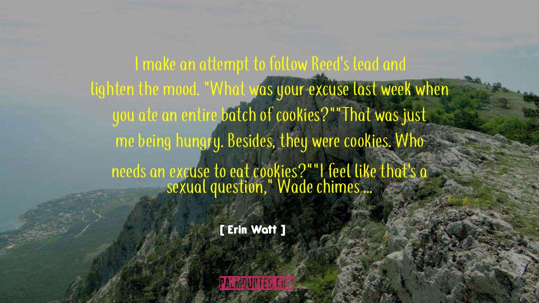 Erin Watt Quotes: I make an attempt to