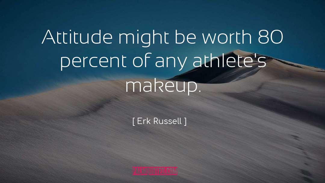 Erk Russell Quotes: Attitude might be worth 80