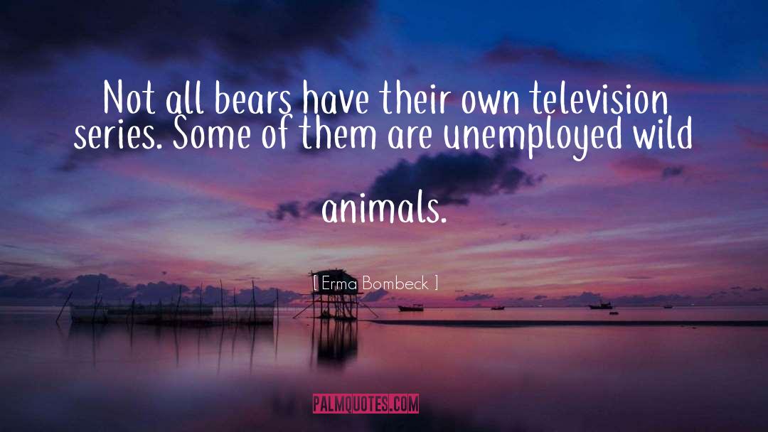 Erma Bombeck Quotes: Not all bears have their