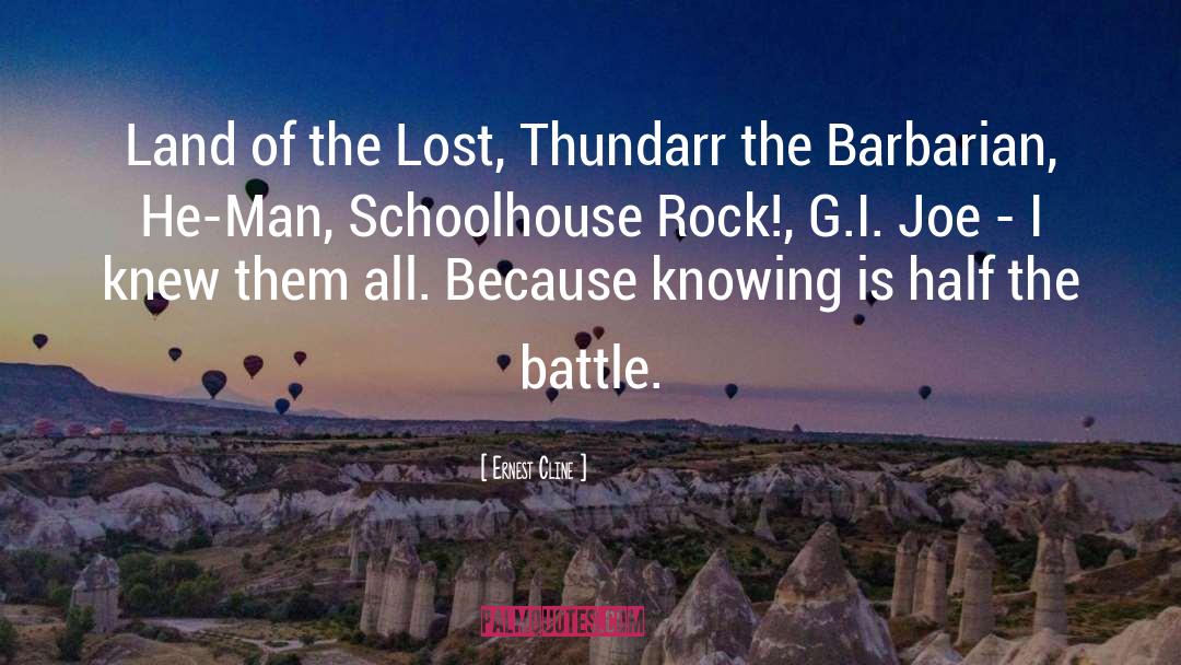 Ernest Cline Quotes: Land of the Lost, Thundarr