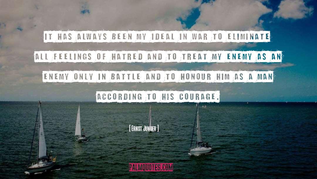 Ernst Junger Quotes: It has always been my