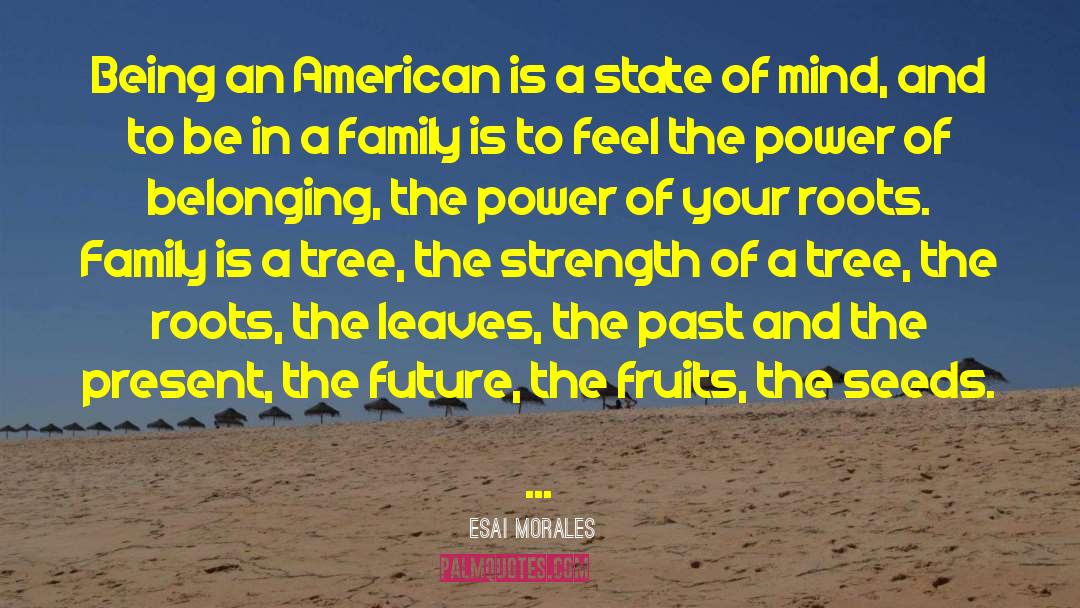 Esai Morales Quotes: Being an American is a