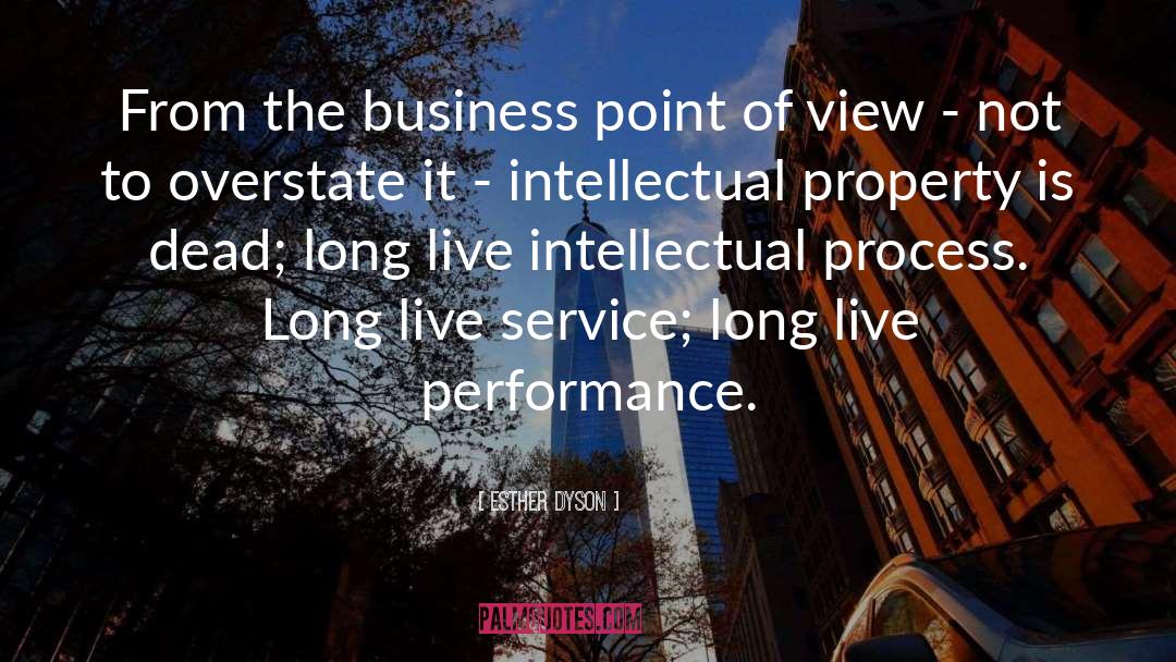 Esther Dyson Quotes: From the business point of