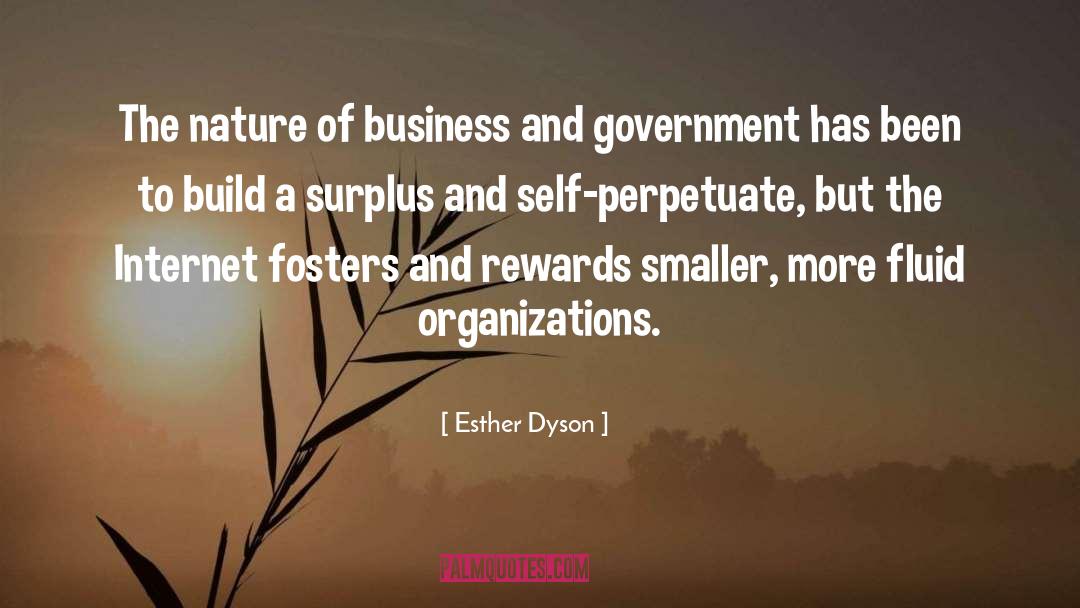 Esther Dyson Quotes: The nature of business and
