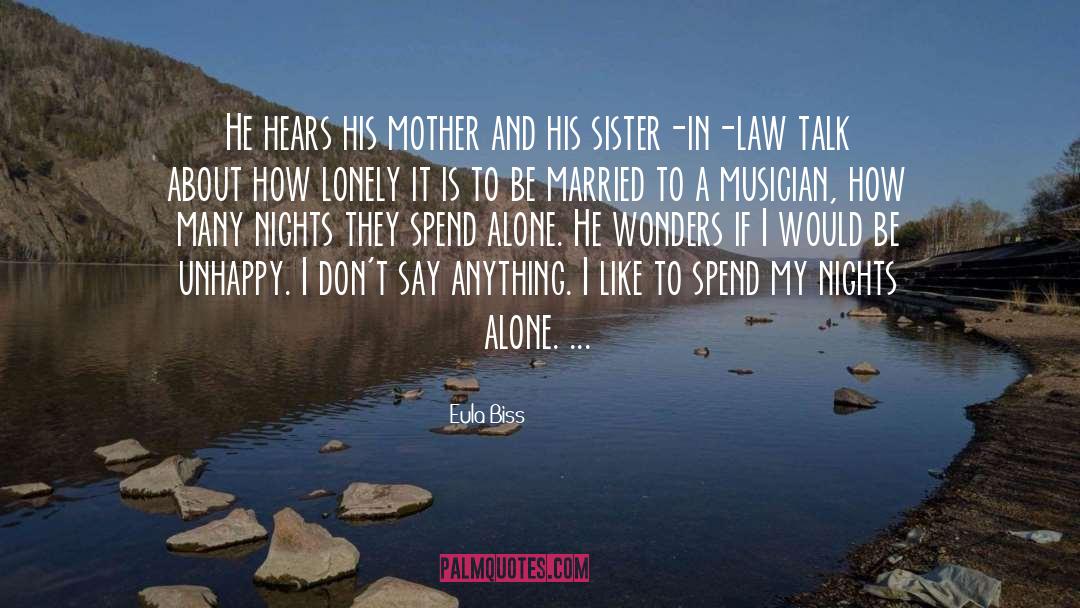 Eula Biss Quotes: He hears his mother and