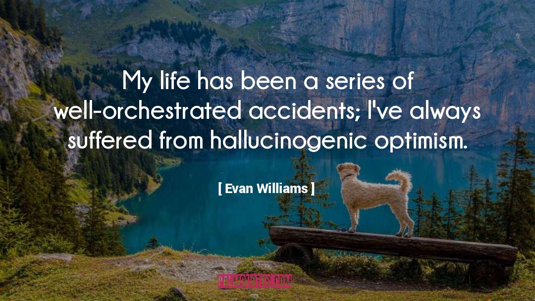 Evan Williams Quotes: My life has been a