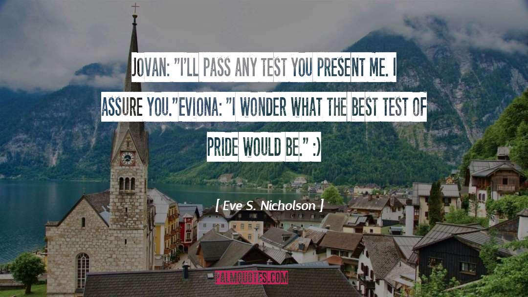 Eve S. Nicholson Quotes: Jovan: 