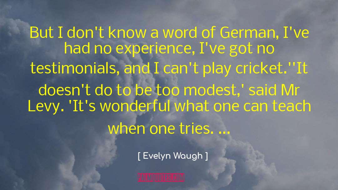 Evelyn Waugh Quotes: But I don't know a