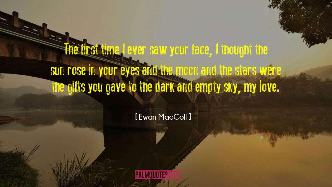 Ewan MacColl Quotes: The first time I ever