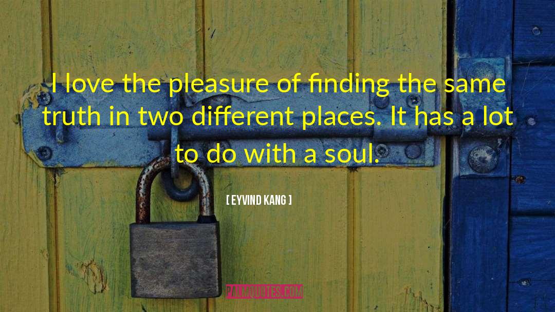 Eyvind Kang Quotes: I love the pleasure of