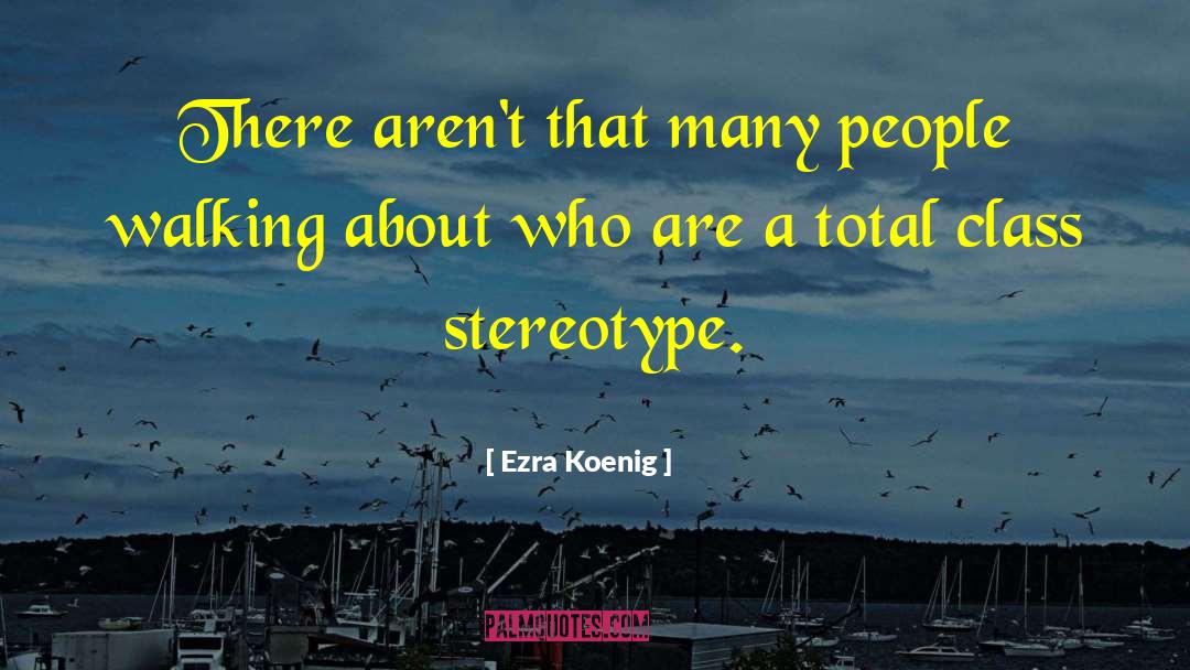 Ezra Koenig Quotes: There aren't that many people