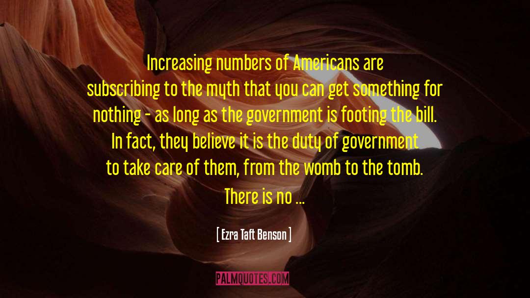 Ezra Taft Benson Quotes: Increasing numbers of Americans are