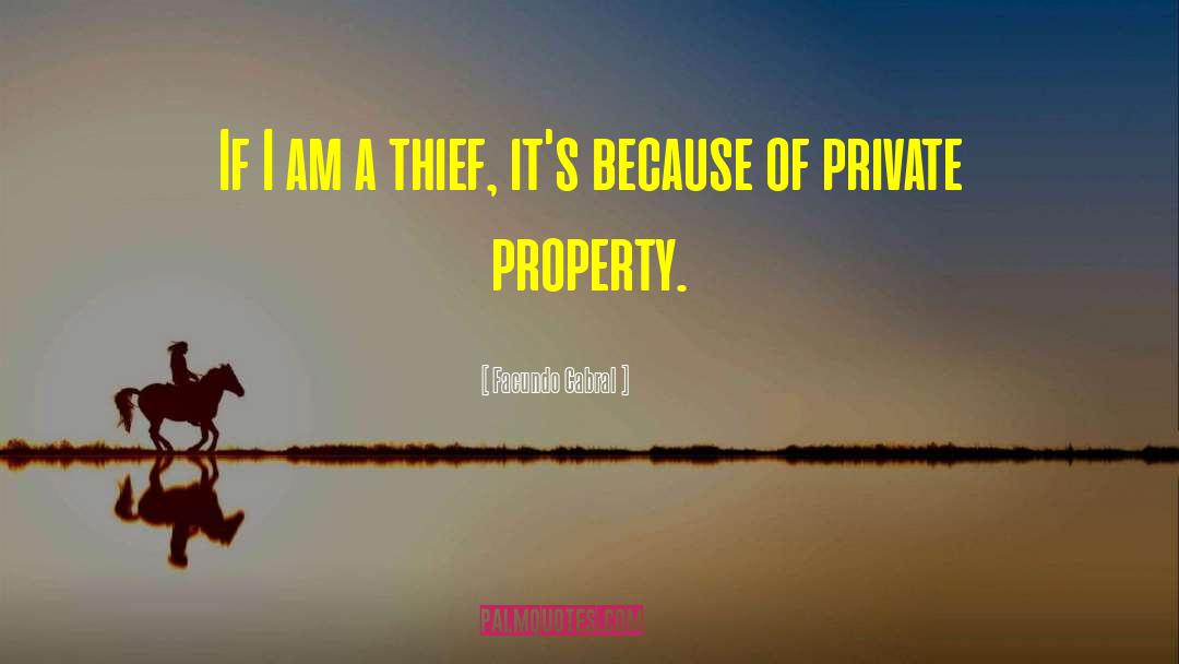 Facundo Cabral Quotes: If I am a thief,