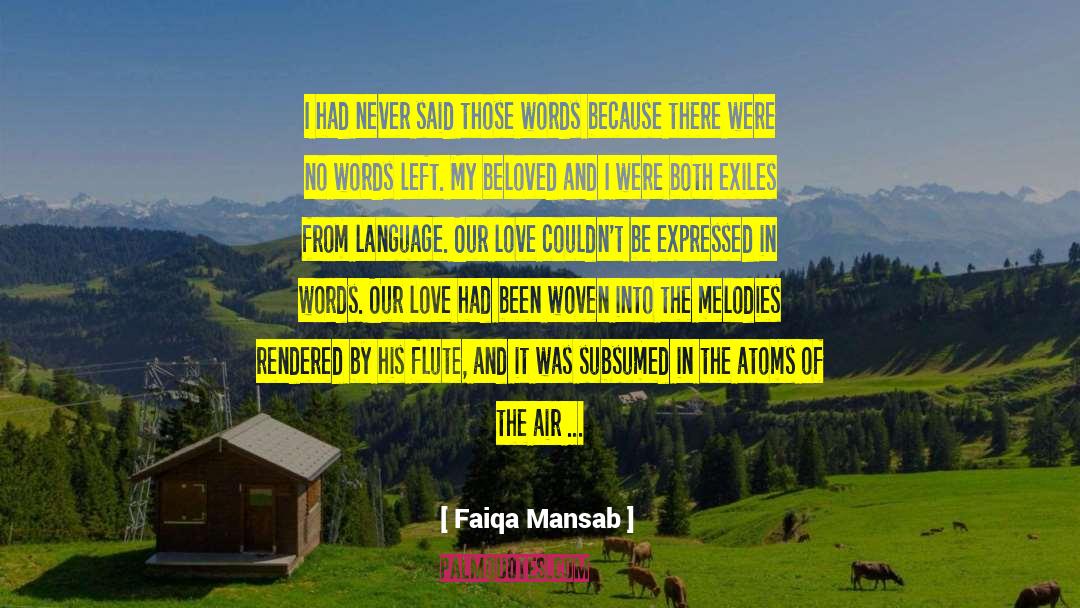 Faiqa Mansab Quotes: I had never said those
